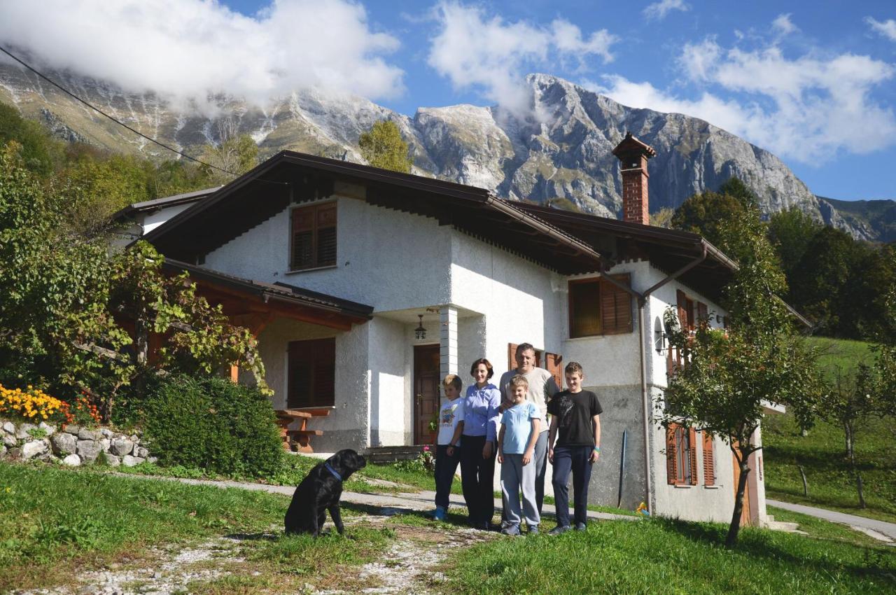 Tourist Farm Zvanc Kobarid Esterno foto